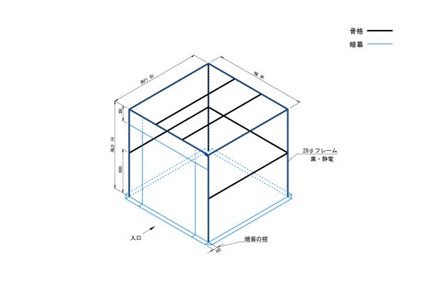 画像2: 大型暗室 (2)